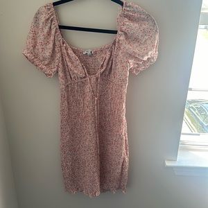 Pink Smock Dress